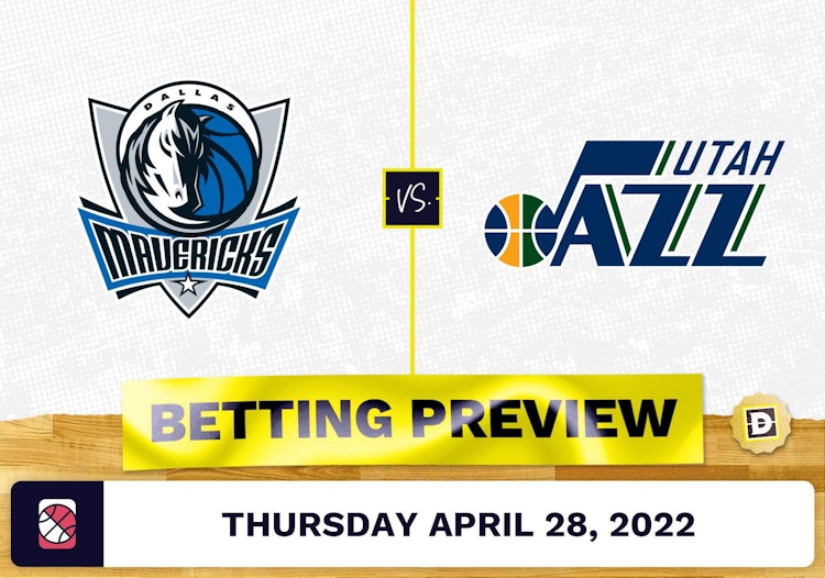 Mavericks vs. Jazz Prediction and Odds - Apr 28, 2022