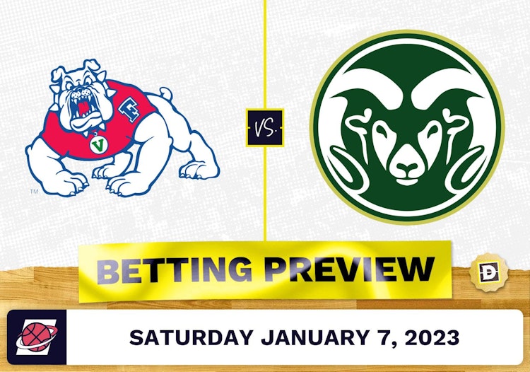 Fresno State vs. Colorado State CBB Prediction and Odds - Jan 7, 2023