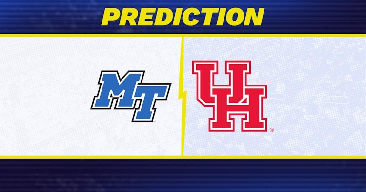 Middle Tennessee-Houston Predictions and Game Preview.
