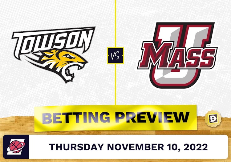 Towson vs. Massachusetts CBB Prediction and Odds - Nov 10, 2022