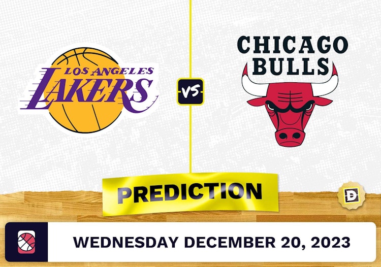 Los Angeles Lakers vs. Chicago Bulls Prediction, Odds, NBA Picks  [12/20/2023]