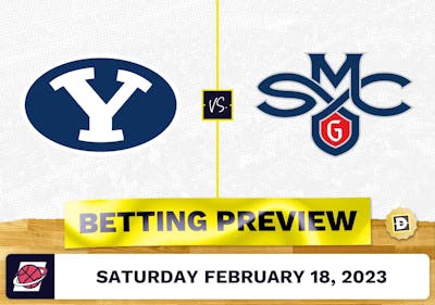 BYU vs. Saint Mary's CBB Prediction and Odds - Feb 18, 2023