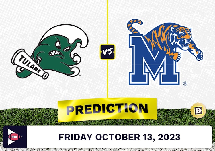 Tulane vs. Memphis CFB Prediction and Odds - October 13, 2023