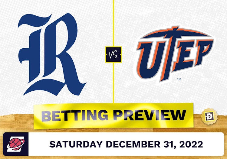 Rice vs. UTEP CBB Prediction and Odds - Dec 31, 2022