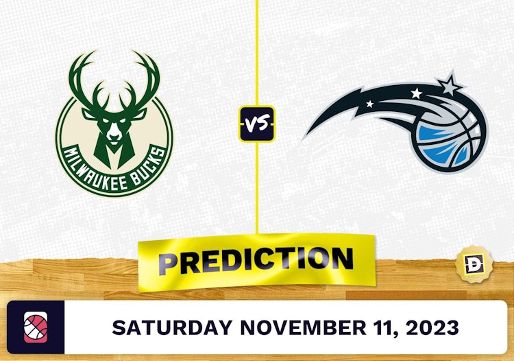 Bucks vs. Magic Prediction and Odds - November 11, 2023