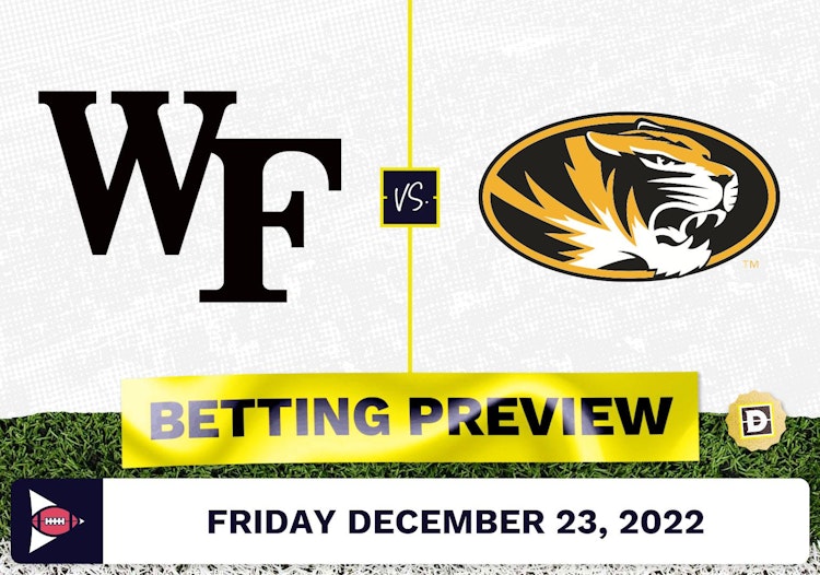 Wake Forest vs. Missouri CFB Prediction and Odds - Dec 23, 2022