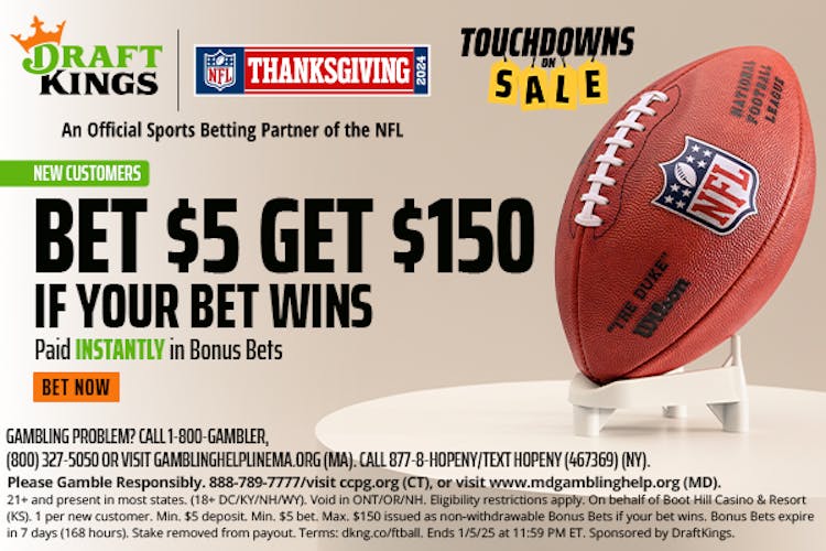 DraftKings Get $150 If Your Bet Wins.