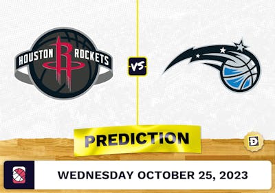 Rockets vs. Magic Prediction and Odds - October 25, 2023