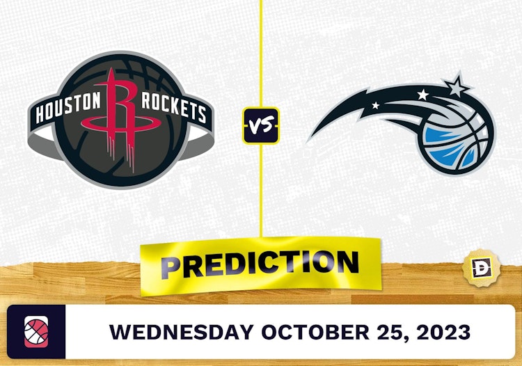 Rockets vs. Magic Prediction and Odds - October 25, 2023