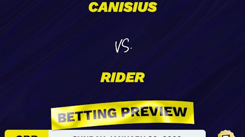 Canisius vs. Rider CBB Predictions and Odds - Jan 30, 2022