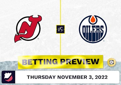 Devils vs. Oilers Prediction and Odds - Nov 3, 2022
