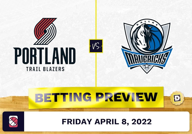 Trail Blazers vs. Mavericks Prediction and Odds - Apr 8, 2022