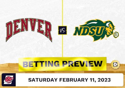 Denver vs. North Dakota State CBB Prediction and Odds - Feb 11, 2023