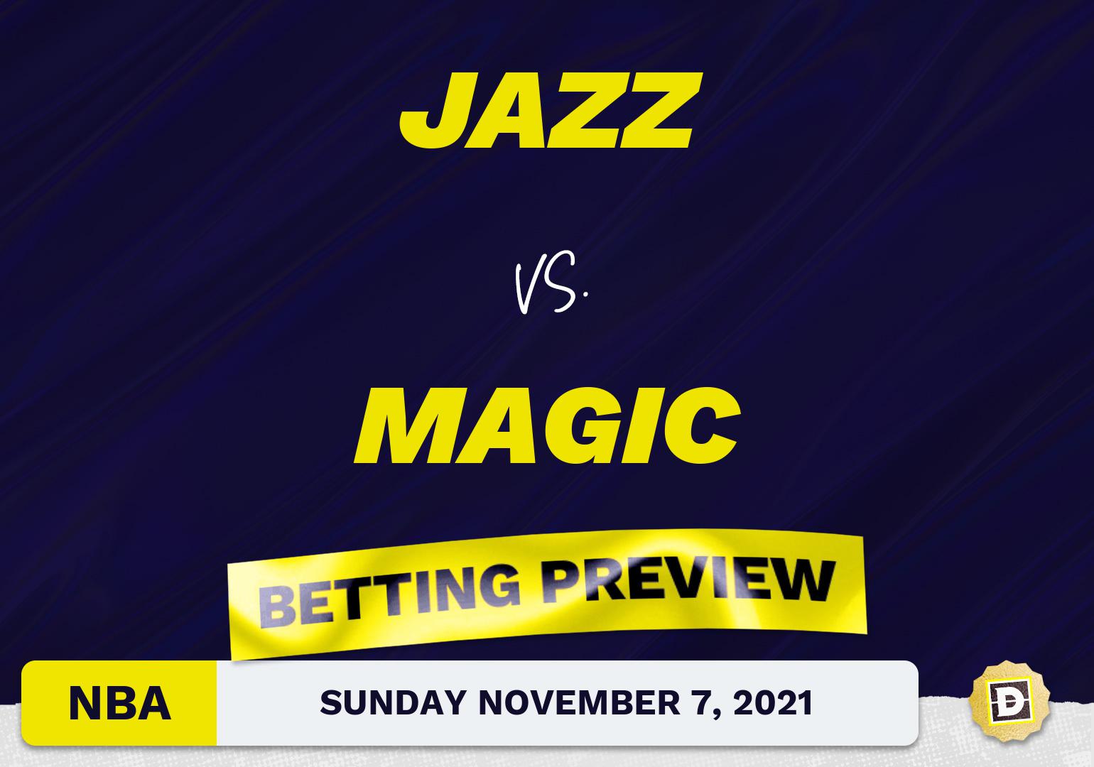 Jazz vs. Magic Predictions and Odds - Nov 7, 2021