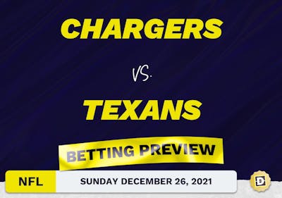 Chargers vs. Texans Predictions and Odds - Dec 26, 2021