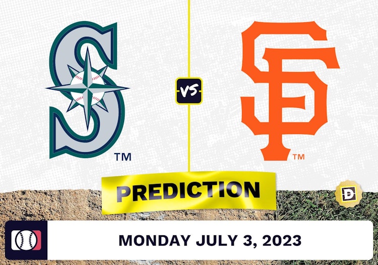 Mariners vs. Giants Prediction for MLB Monday [7/3/2023]