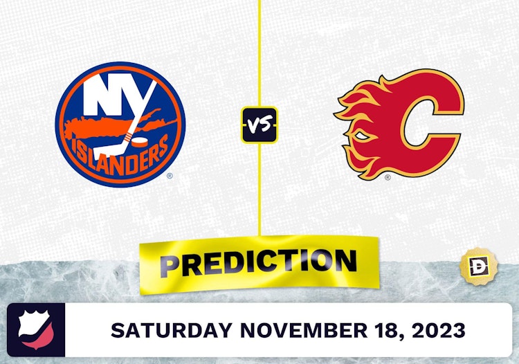 Islanders vs. Flames Prediction and Odds - November 18, 2023