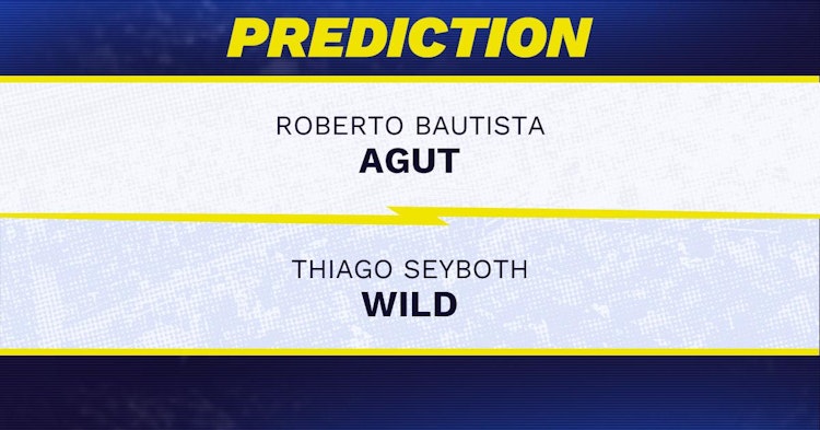 Roberto Bautista Agut vs Thiago Seyboth Wild Tennis Prediction.
