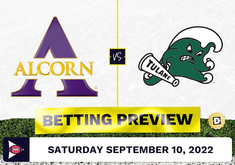 Alcorn State vs. Tulane CFB Prediction and Odds - Sep 10, 2022