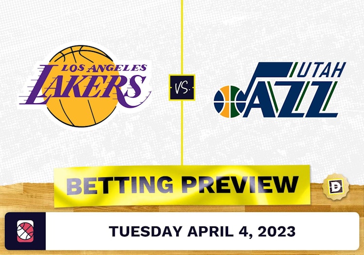 Lakers vs. Jazz Prediction and Odds - Apr 4, 2023