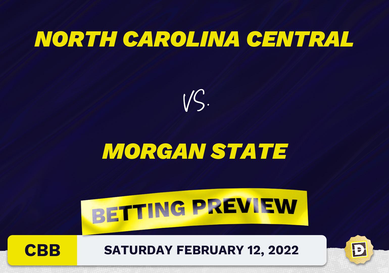 North Carolina Central vs. Morgan State CBB Predictions and Odds - Feb 12, 2022