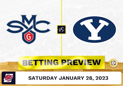 Saint Mary's vs. BYU CBB Prediction and Odds - Jan 28, 2023
