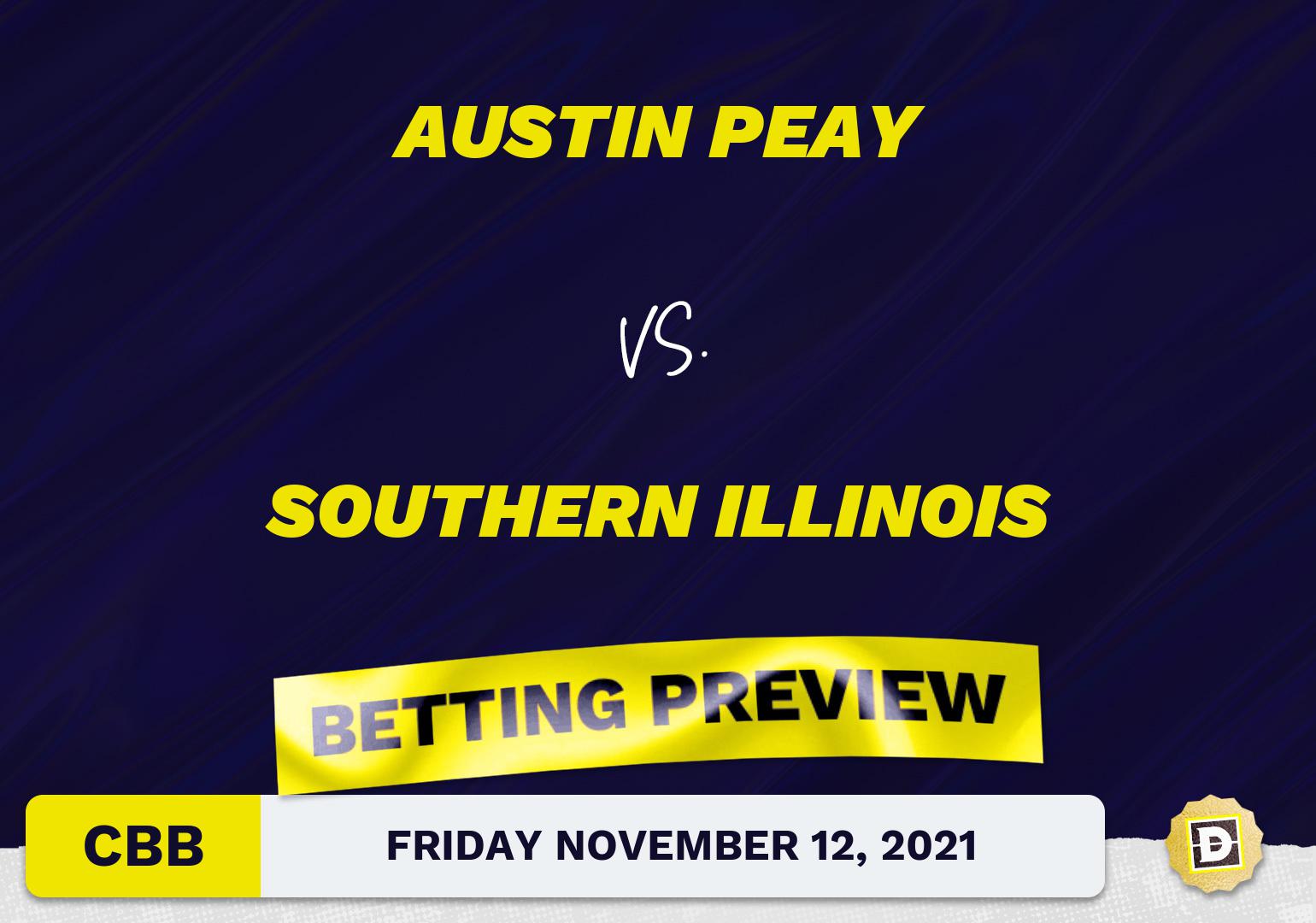 Austin Peay vs. Southern Illinois CBB Predictions and Odds - Nov 12, 2021