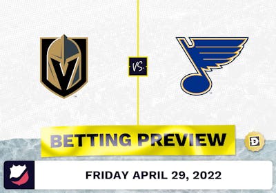 Golden Knights vs. Blues Prediction and Odds - Apr 29, 2022