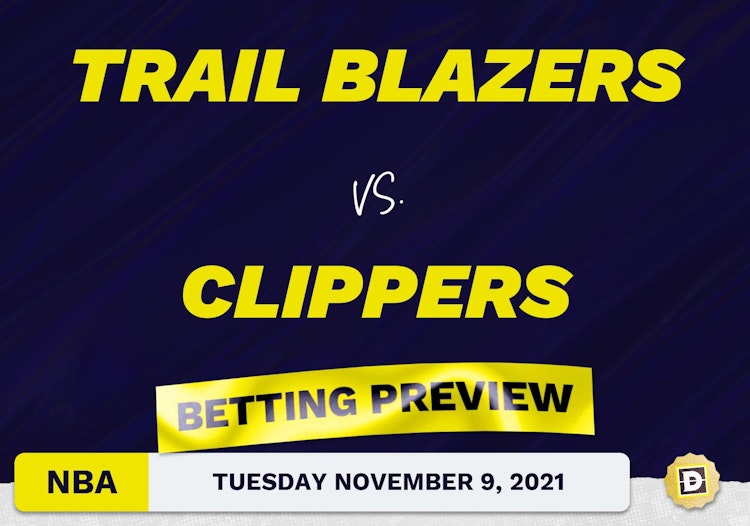 Trail Blazers vs. Clippers Predictions and Odds - Nov 9, 2021