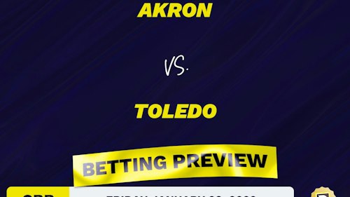 Akron vs. Toledo CBB Predictions and Odds - Jan 28, 2022