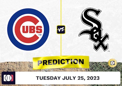Cubs vs. White Sox Prediction for MLB Tuesday [7/25/2023]