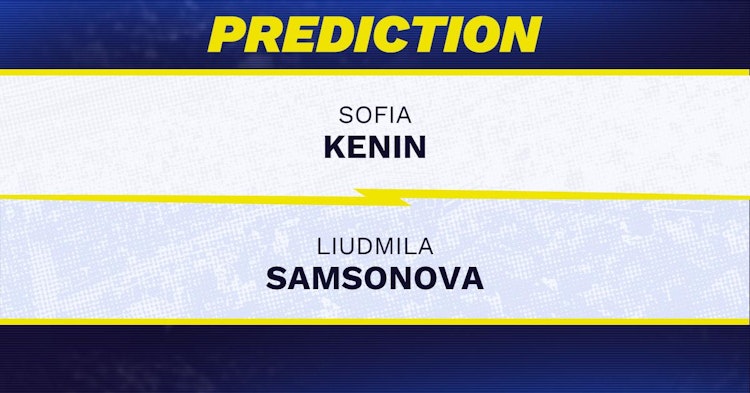 Sofia Kenin vs Liudmila Samsonova Tennis Prediction.