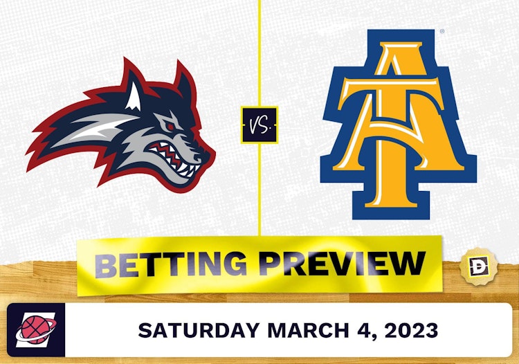 Stony Brook vs. North Carolina A&T CBB Prediction and Odds - Mar 4, 2023
