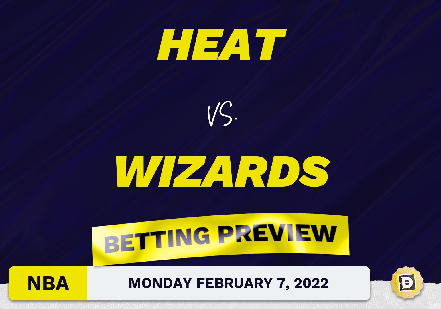 Heat vs. Wizards Predictions and Odds - Feb 7, 2022