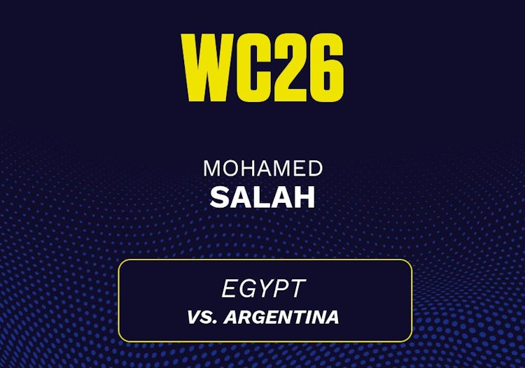 Mohamed Salah projected stats for Tuesday, July 7, 2026.