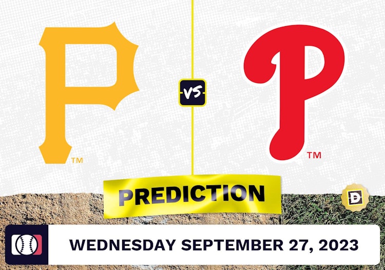 Pirates vs. Phillies Prediction for MLB Wednesday [9/27/2023]