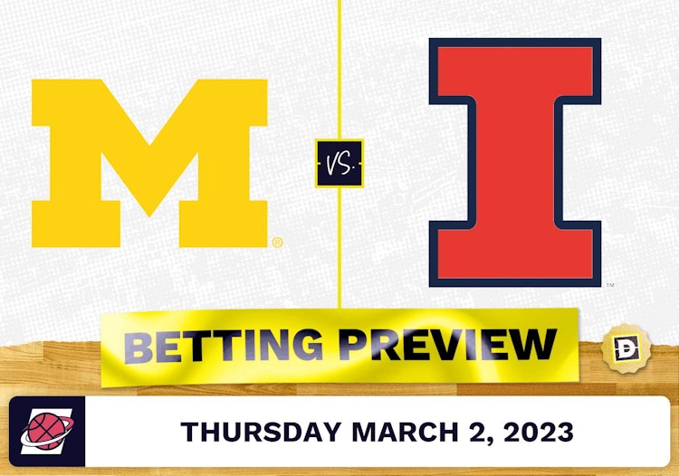 Michigan vs. Illinois CBB Prediction and Odds - Mar 2, 2023