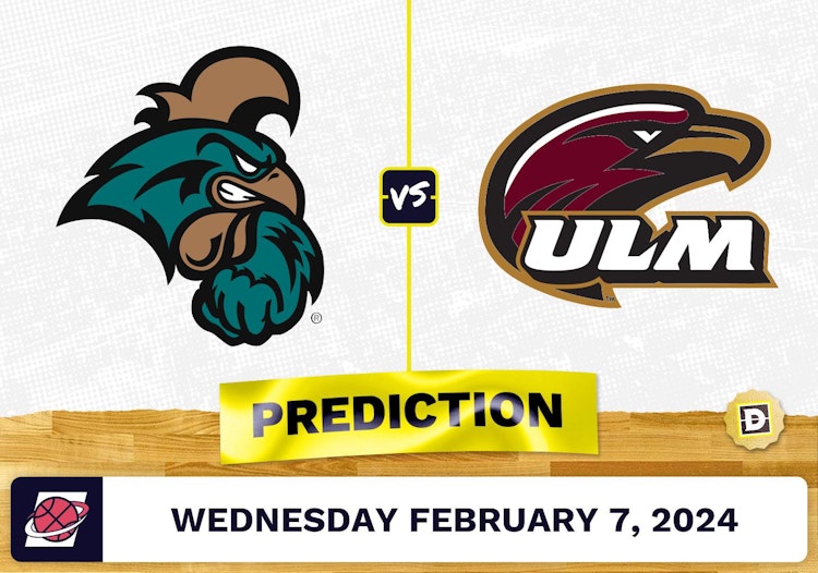 Coastal Carolina vs. Louisiana-Monroe Prediction, Odds, College Basketball Picks [2/7/2024]