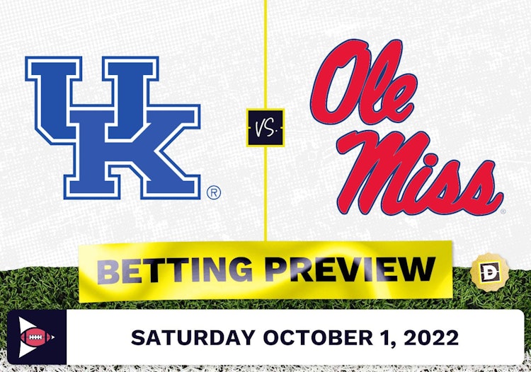 Kentucky vs. Mississippi CFB Prediction and Odds - Oct 1, 2022