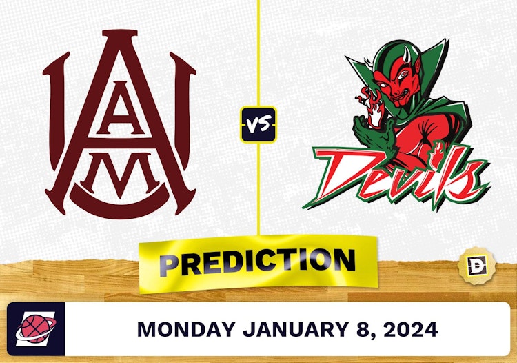 Alabama A&M vs. Mississippi Valley State Prediction, Odds, College Basketball Picks  [1/8/2024]