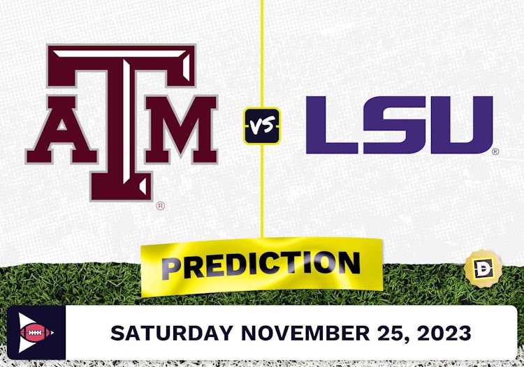 Texas A&M vs. LSU CFB Prediction and Odds - November 25, 2023