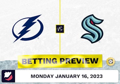Lightning vs. Kraken Prediction and Odds - Jan 16, 2023