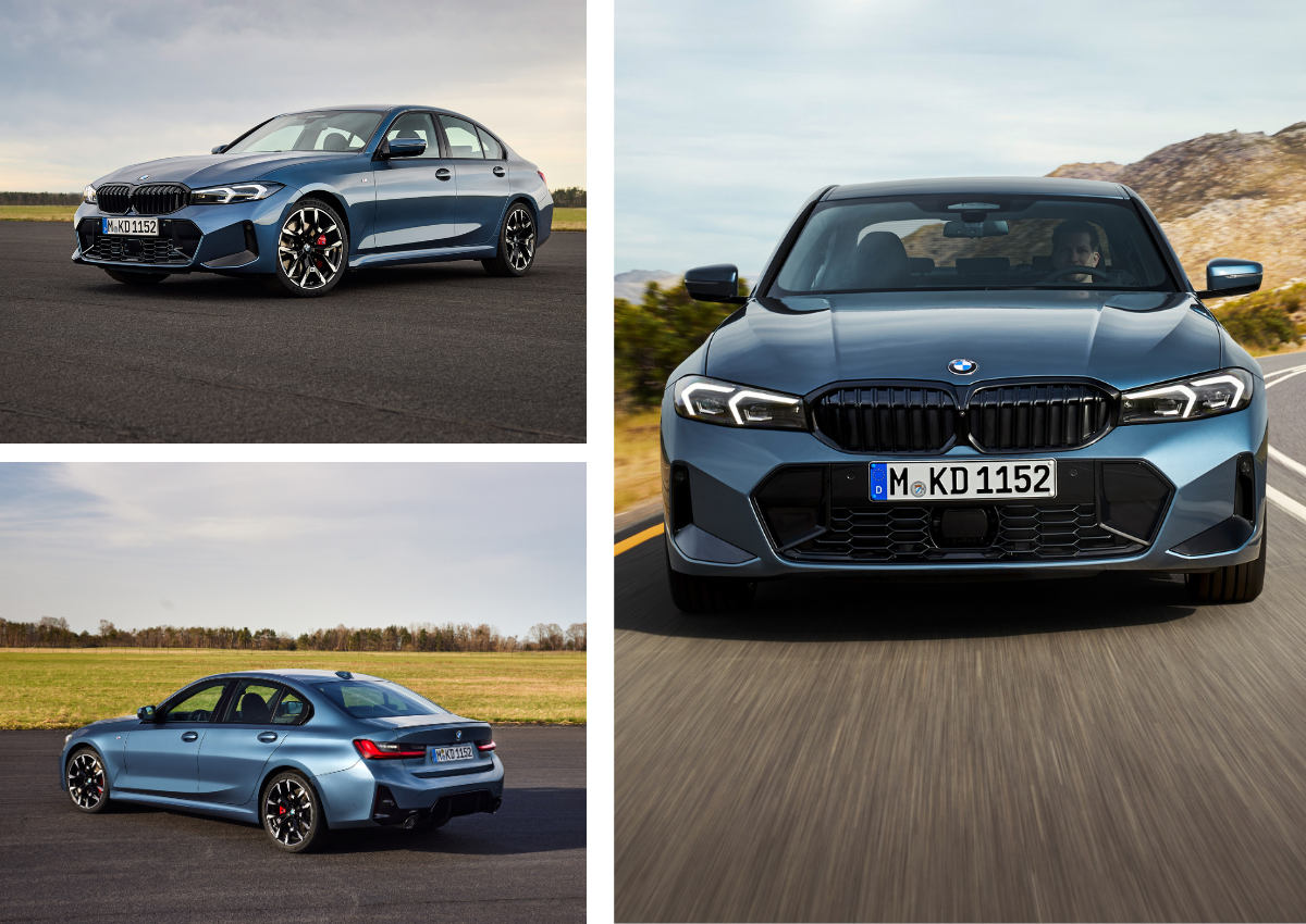 Das Exterior der BMW 3er Limousine