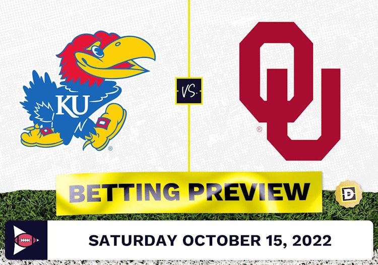 Kansas vs. Oklahoma CFB Prediction and Odds - Oct 15, 2022