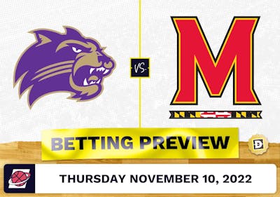 Western Carolina vs. Maryland CBB Prediction and Odds - Nov 10, 2022