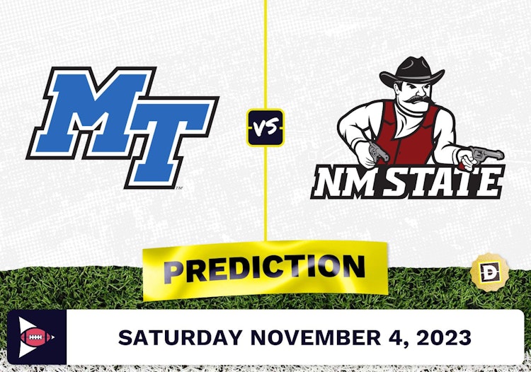 Middle Tennessee vs. New Mexico State CFB Prediction and Odds - November 4, 2023