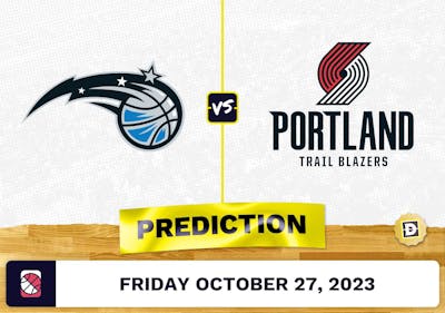 Magic vs. Trail Blazers Prediction and Odds - October 27, 2023
