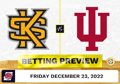 Kennesaw State vs. Indiana CBB Prediction and Odds - Dec 23, 2022