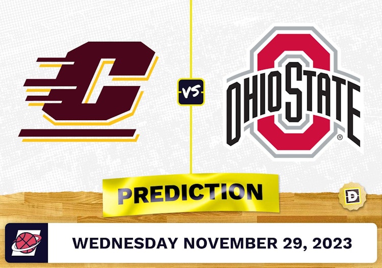 Central Michigan Central Michigan vs. Ohio State Ohio State Basketball Prediction - November 29, 2023