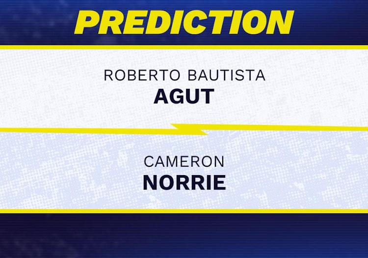 Roberto Bautista Agut vs Cameron Norrie Tennis Prediction.